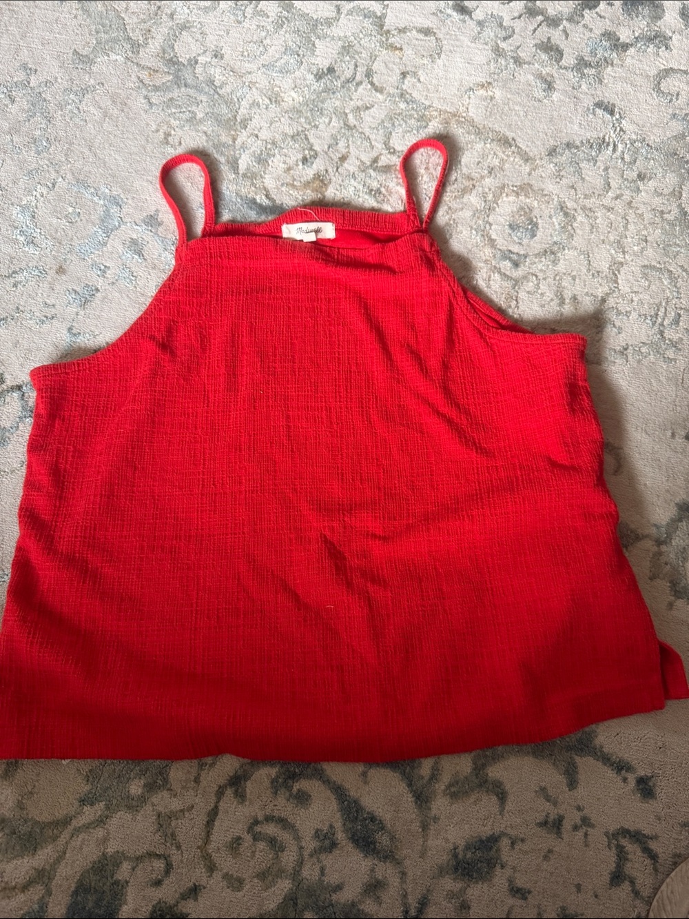 Madewell Red Pet Bedding Mat